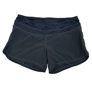 lululemon athletica Black Athletic Shorts Moisture-Wicking Performance